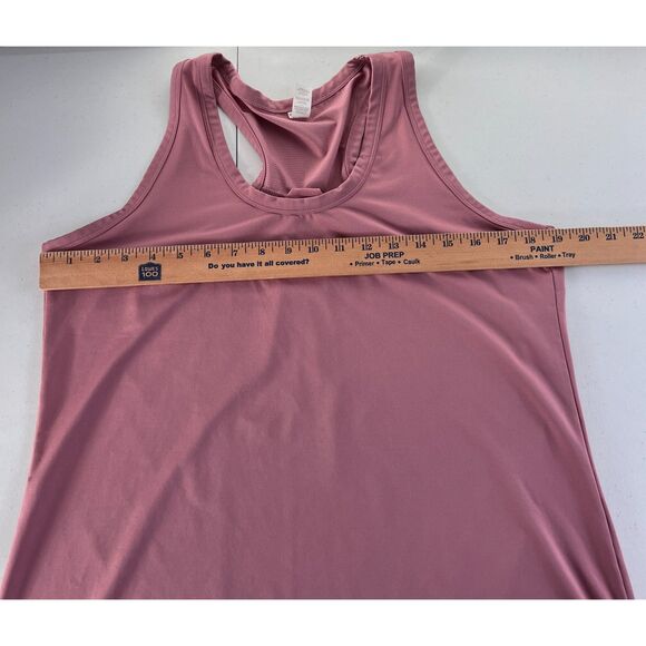 Marika Women's Activewear Racerback Tank Top Rose Mauve Pink Purple Size L - Picture 5 of 8